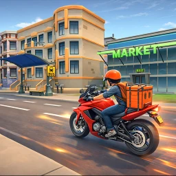 Food Delivery Game: City Rider