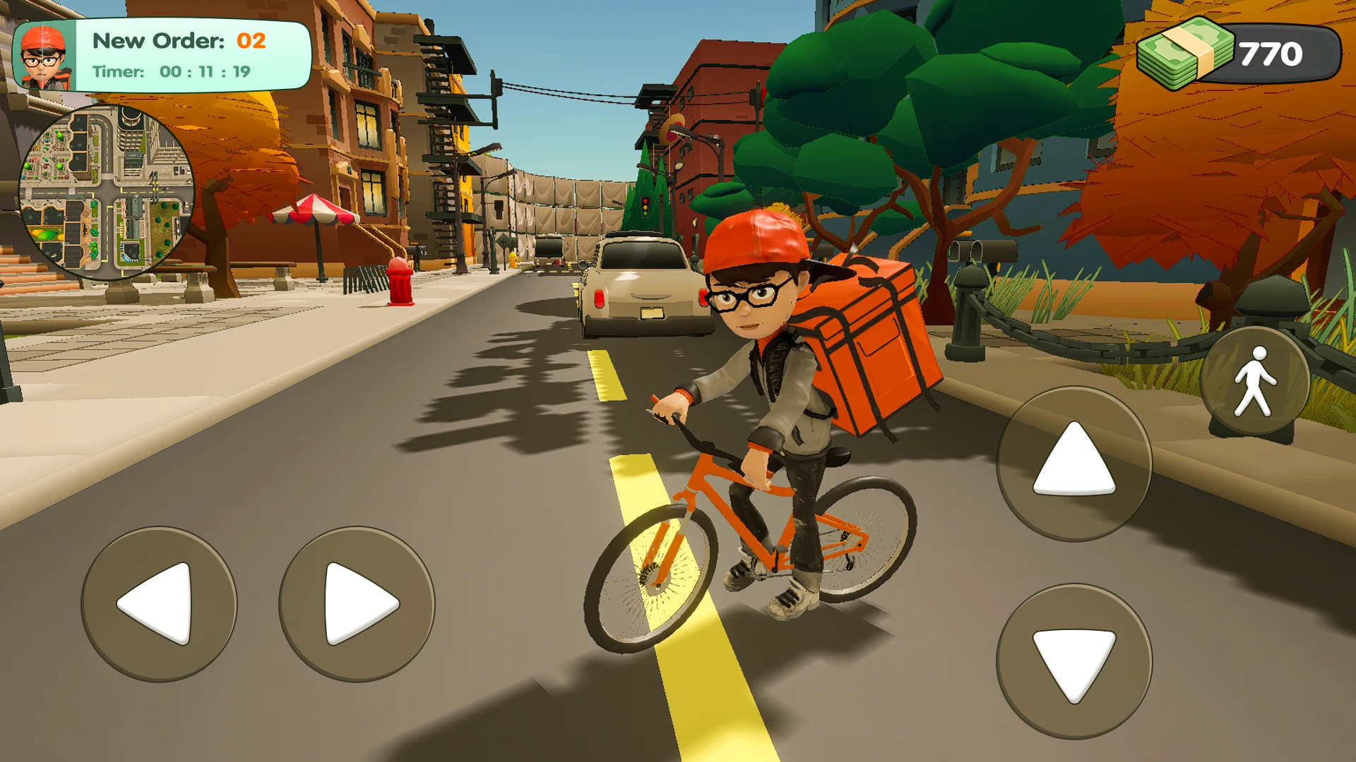 Food Delivery Game: City Rider screenshot