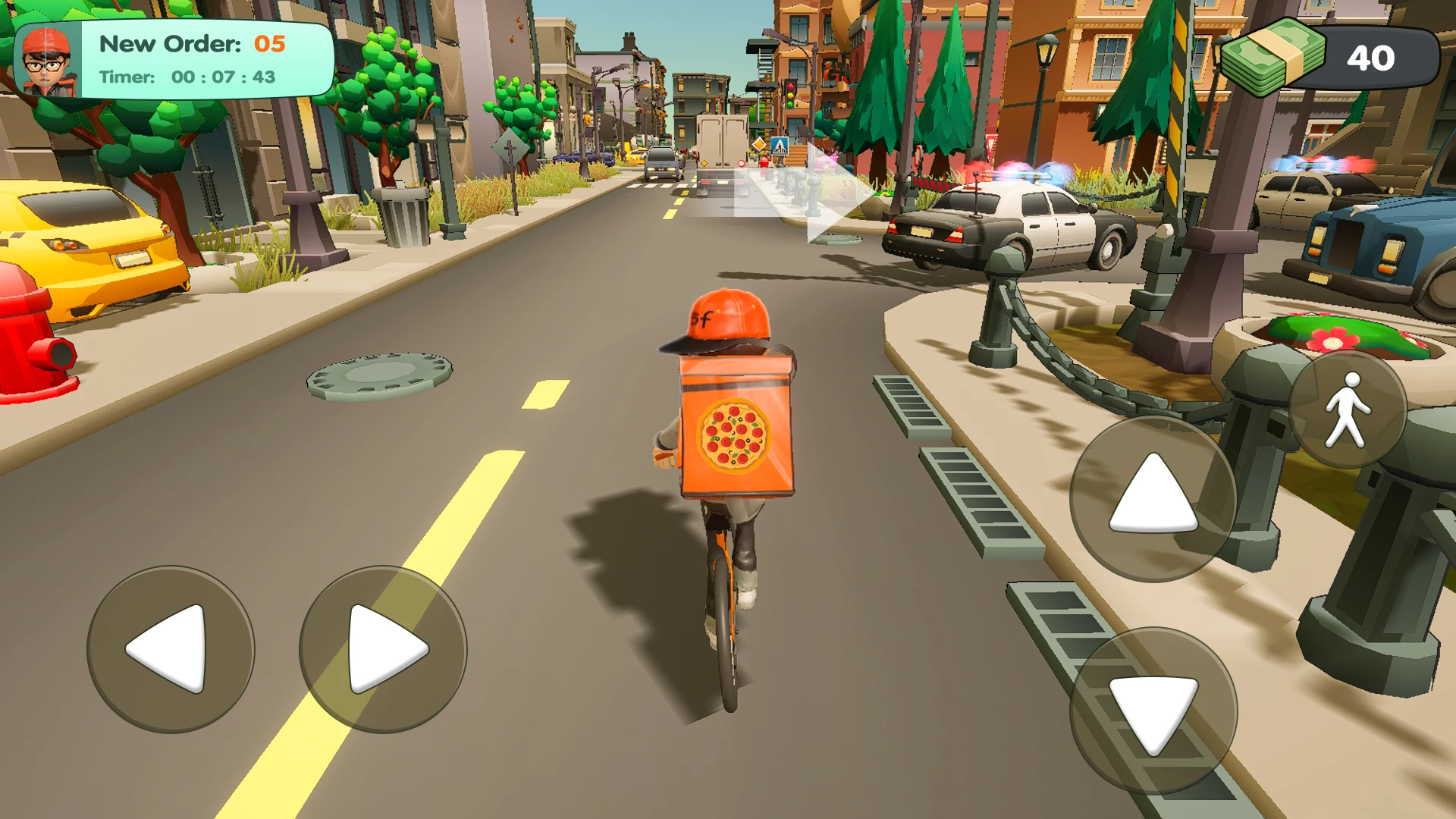 Food Delivery Game: City Rider screenshot