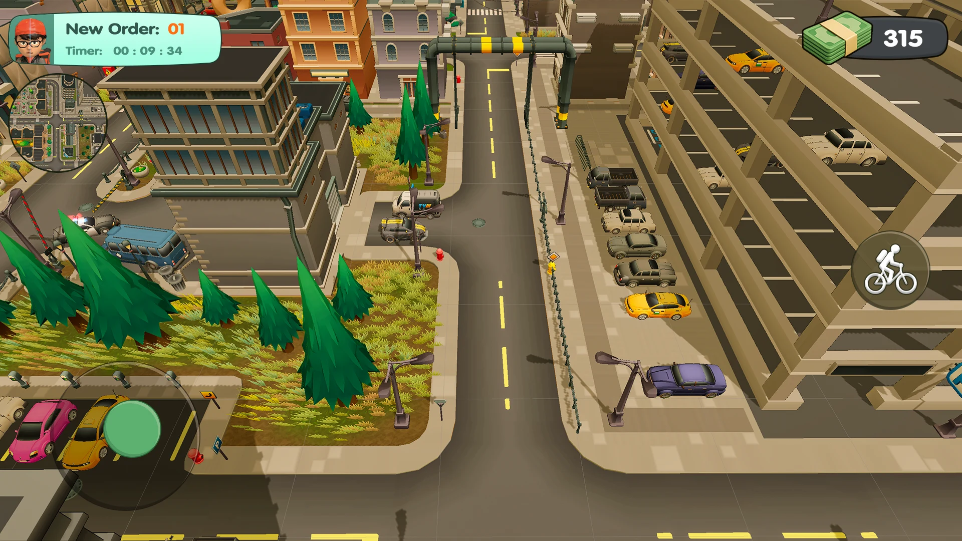 Food Delivery Game: City Rider screenshot