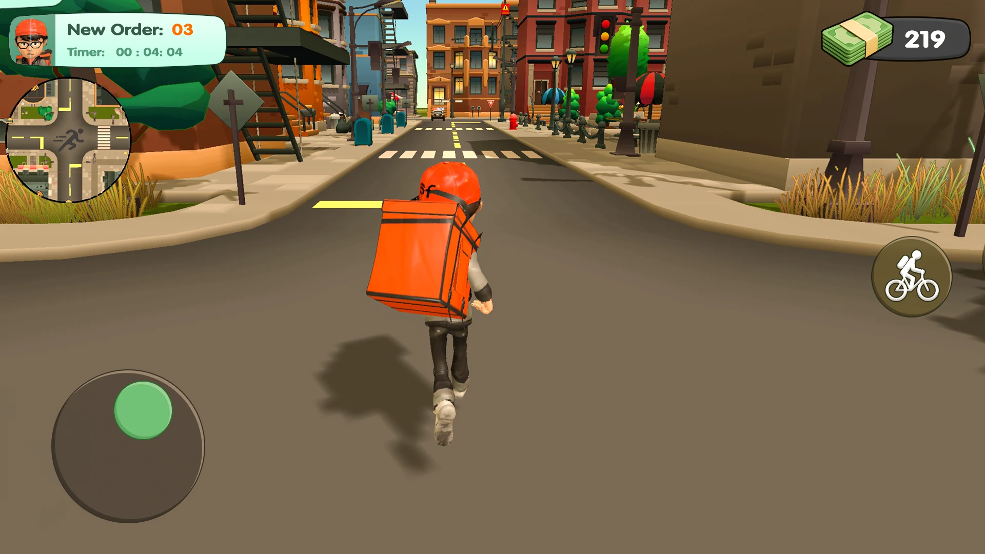 Food Delivery Game: City Rider screenshot